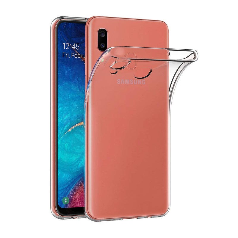 MaiJin Case for Samsung Galaxy A20 / Galaxy A30 (6.4 inch) Soft TPU Rubber Gel Bumper Transparent Back Cover - Image 1